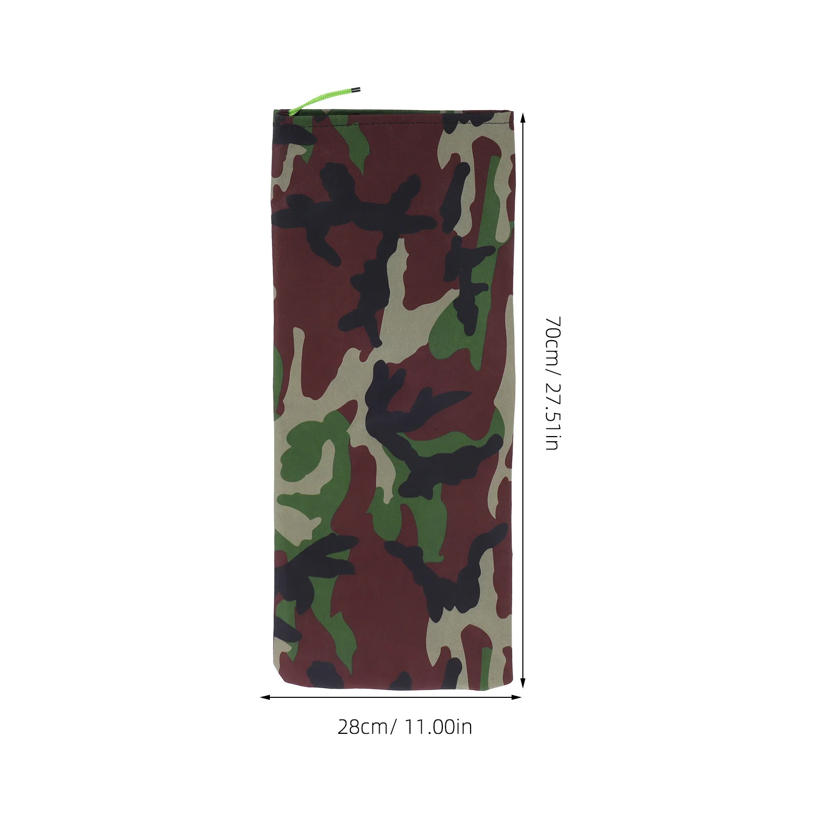 Sacos de areia para controle de inundações, 2 peças, camuflagem, durável, pano oxford, fecho com cordão, barreira de inundação reutilizável para porta, janela, porão