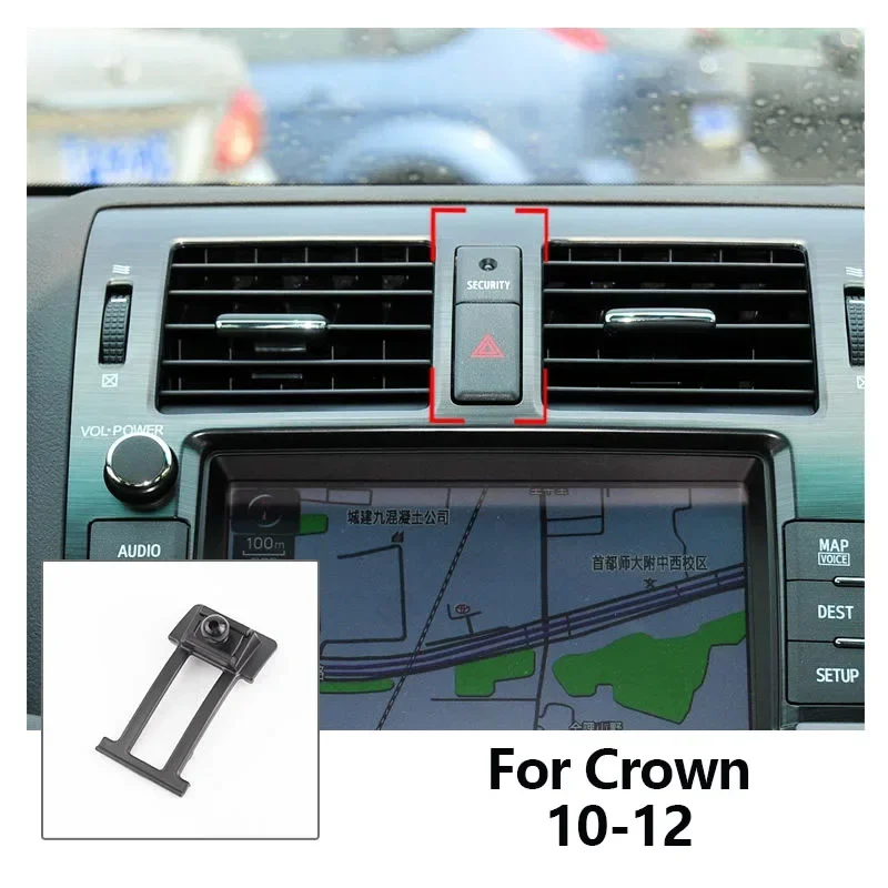 Auto-Handyhalterungsbasis für Toyota Camry Corolla RAV4 CHR Avalon Prado Highlander LandCruiser Fortuner 4Runner Innenzubehör – Detail 12