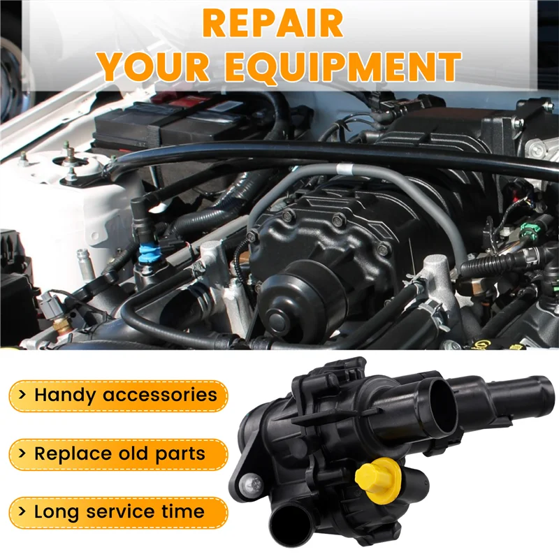 Termostato do líquido refrigerante do motor HOT-A2602002900 para Mercedes Benz CLA A CLASS W177 V177 W247 C118 X118 X247 2602002900, A2602002900 Eng