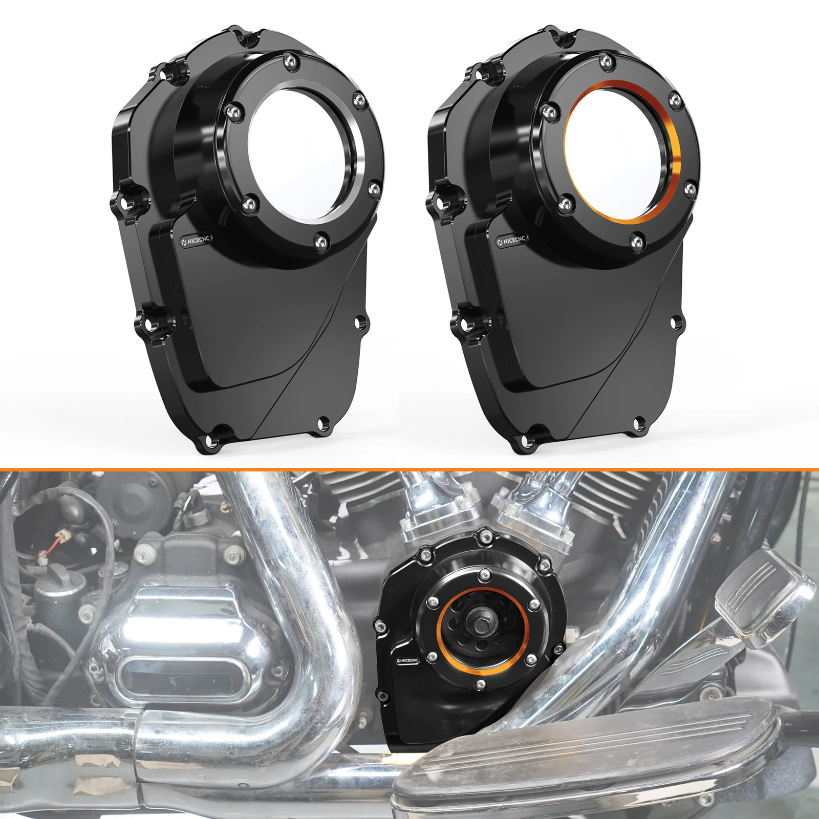 

For 2017+ Harley Road King/Special FLHR FLHRXS FLTRX Road Glide Ultra Limited/Low CVO Street Glide FLHX FLHXS Camshaft Cam Cover