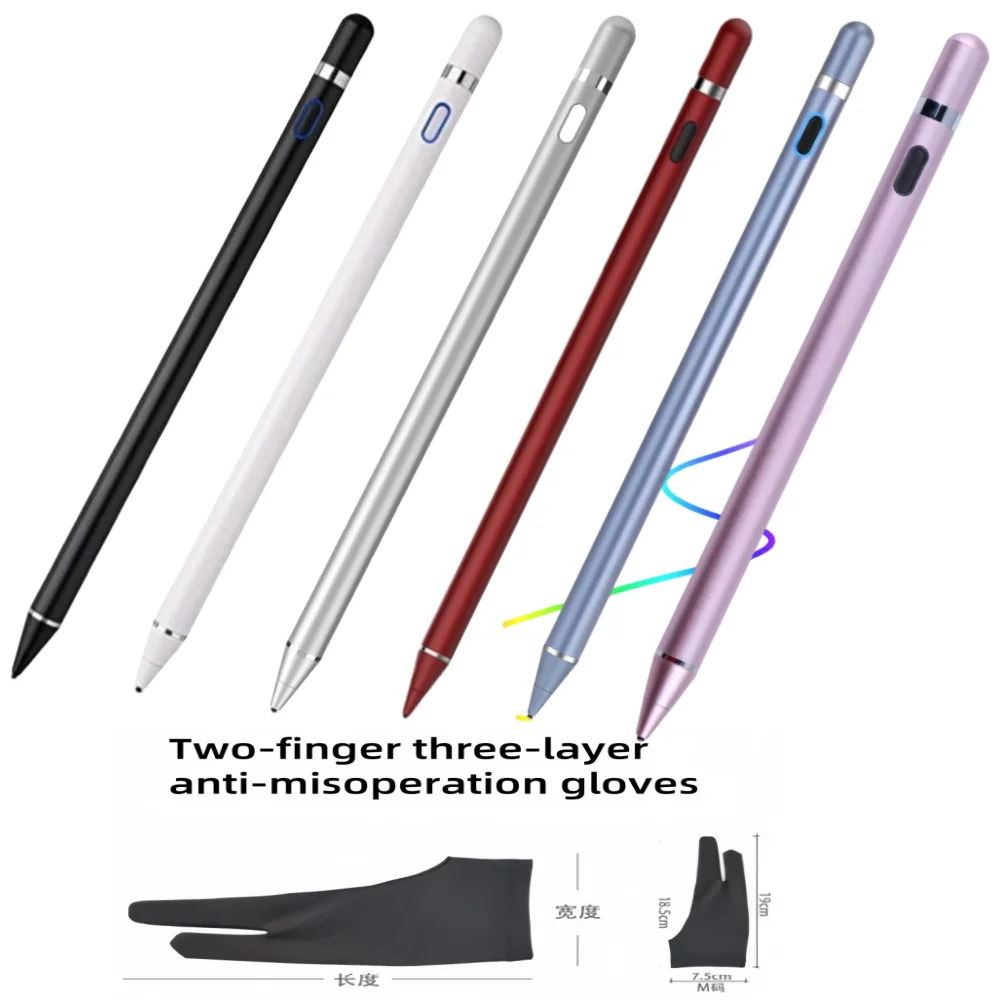 Compatible with iPad Stylus, Universal Active Capacitive Pen for iOS and Android, Apple Touch Pen, Mobile Phone Touch