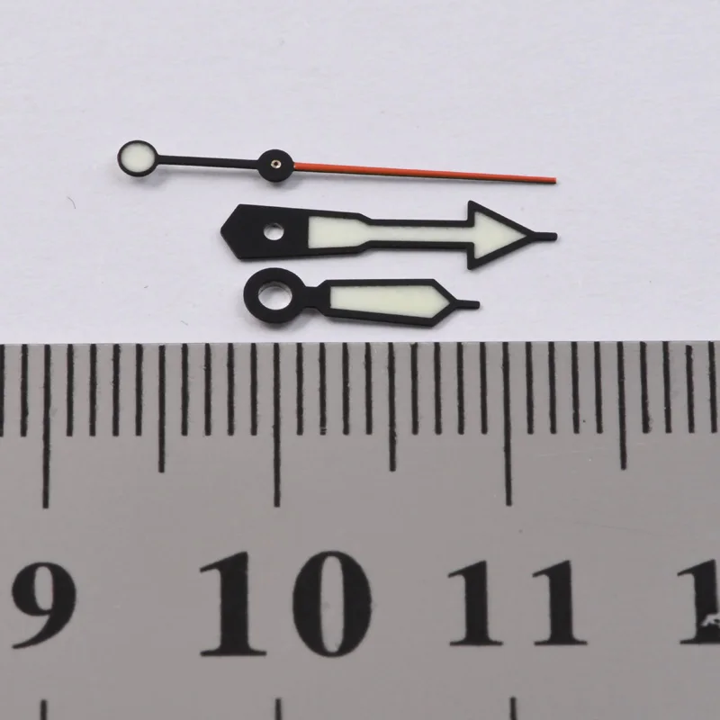 Orange Luminous Watch Hands NH35/NH36 6105 6309 SKX007/009 MM300 Tuna can Turtle Watch Hands fits Seiko Watch Accessories view 3