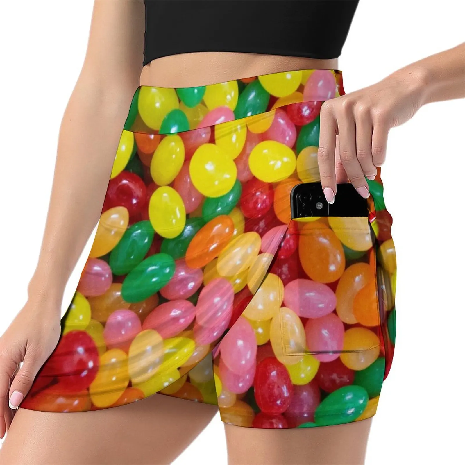 Jelly Beans Mini Skirt night club outfits micro mini skirt extreme