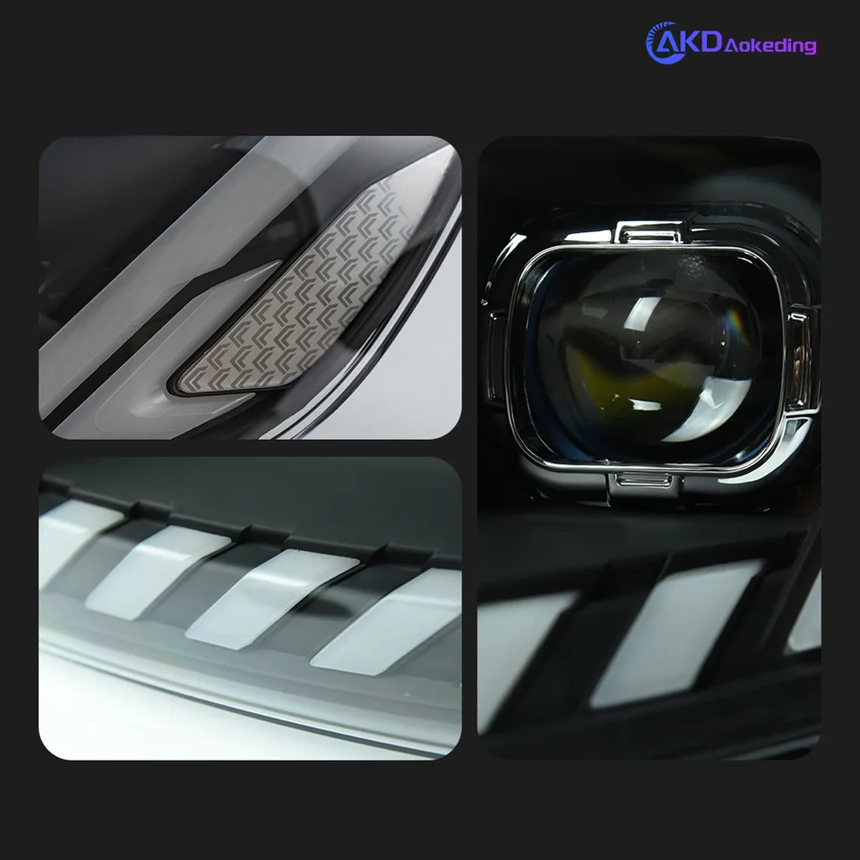 アウディQ7ヘッドランプ,LEDヘッドライト2006-2015,ハイビーム