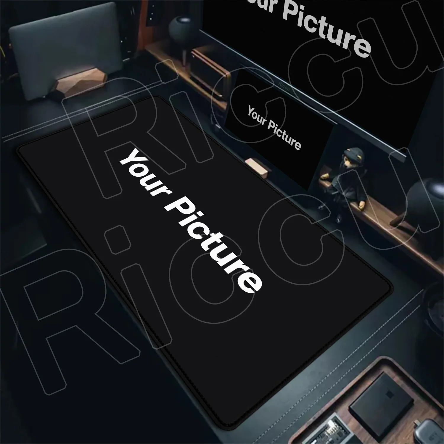 

Customized with Picture XXL Custom Game Pads HD Printing Mousepad Non-Slip Natural Rubber Carpet Mouse Mat Desktop DIY Mouse Pad