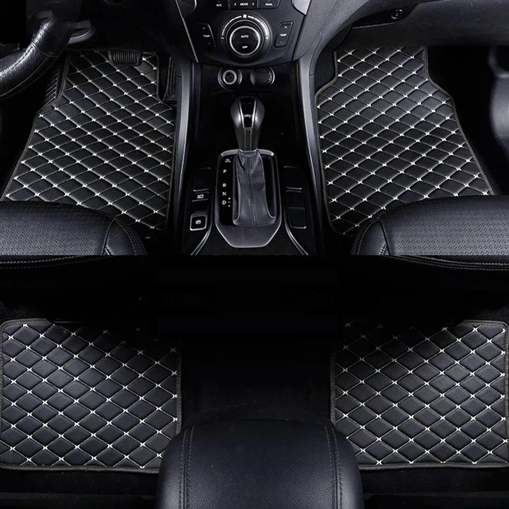 

4 PCS Universal Size Car Floor Mats for Mercedes C-Class W203 W204 W205 A205 C204 C205 S204 S205 Car Accessories