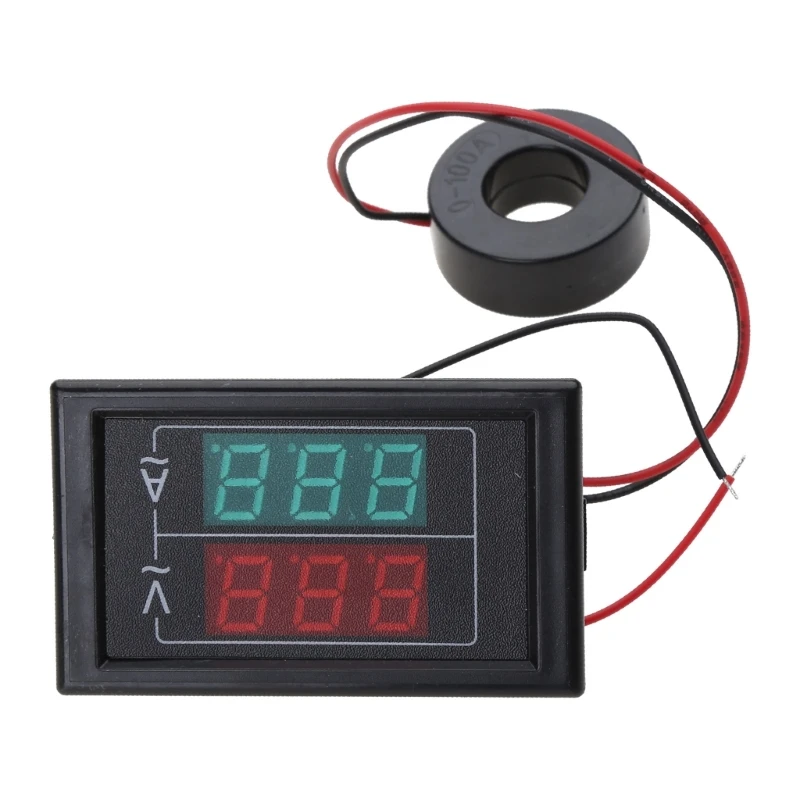 50-500V 1-100A Current Meter Digital Voltmeter Ammeter Voltammeter