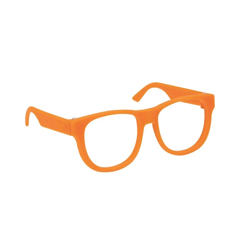 Baby Girls English Cartoons Dress Up Costumes for Kids Orange Skyblue Tutu Outfit with Hat Glasses Suspenders Clothes Set