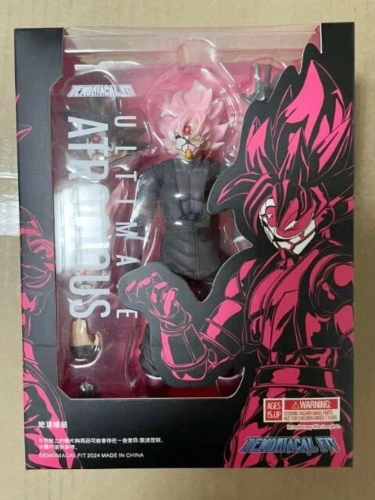 Original Demoniacal Fit Dragon Ball SHF Ultimate Atrocious Black Goku Zamasu Anime Action Figures toy Collectibles Gift In Stock