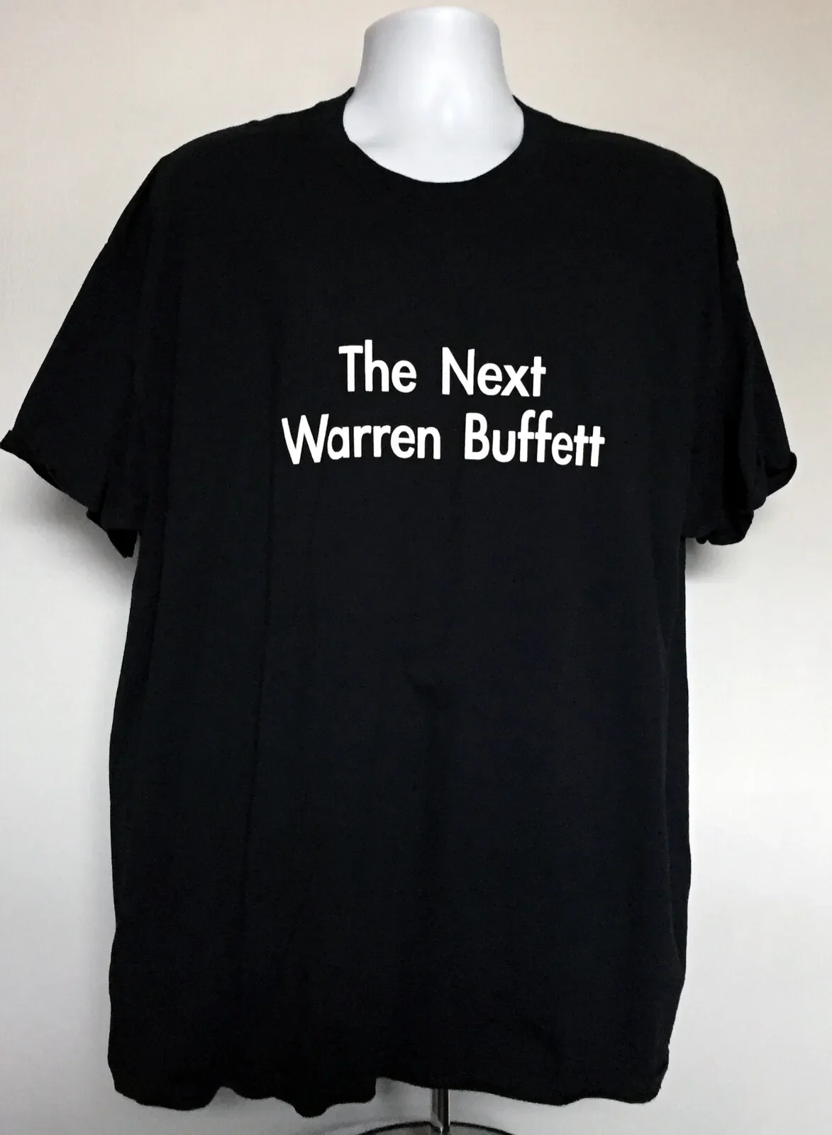 The Next Warren Buffett T Shirt Mens XL Berkshire Hathaway Oracle of Omaha