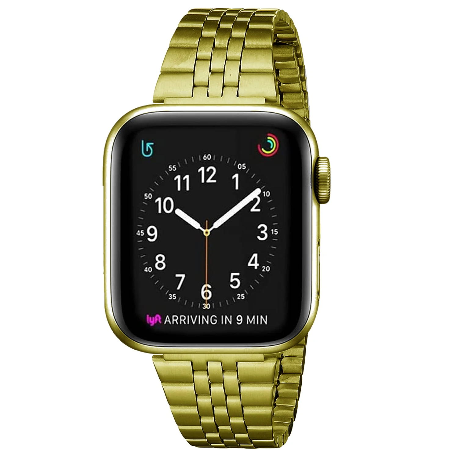 Correa delgada de acero inoxidable para Apple watch, pulsera deportiva de Metal de 41mm, 40mm, 45mm y 38mm para iWatch series 8/7/6/SE/5/4