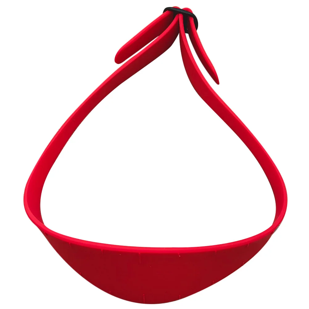 Modèle de rasage de décolleté en Silicone, Guide de décoloration de coupe de cheveux réglable, Guide de coupe de cheveux pour hommes, modèle de rasage de décolleté