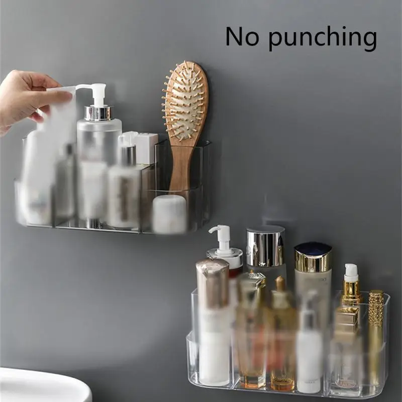 

Storage Box Home Organizing Rack For Desktop 26x11x11cm Storage Tools Makeup Container Cosmetic Storage Box Wall Mounted Nordic