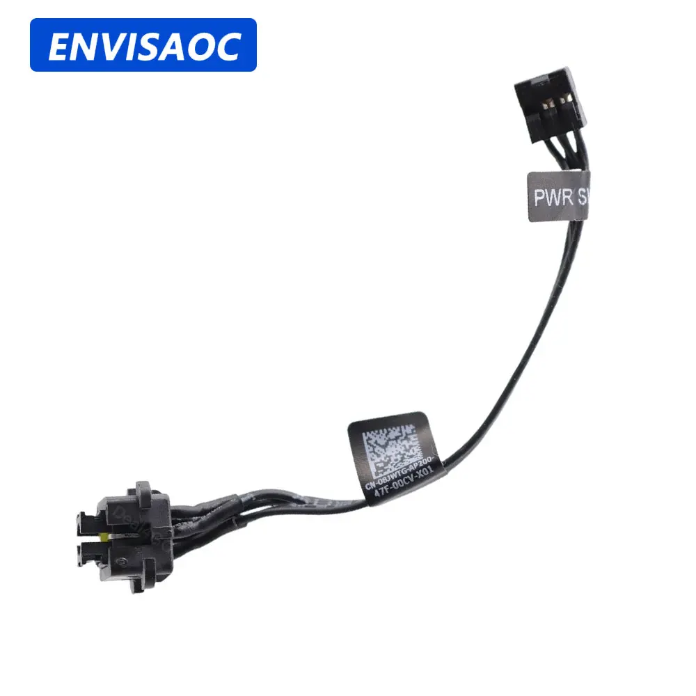 OEM For Dell Pro Micro Plus Tower QBT1250 QBS1250 QCT1250 ECT1250 QCS1250 ECS1250 Plus Desktop Switch Power Button Cable 08JWTG