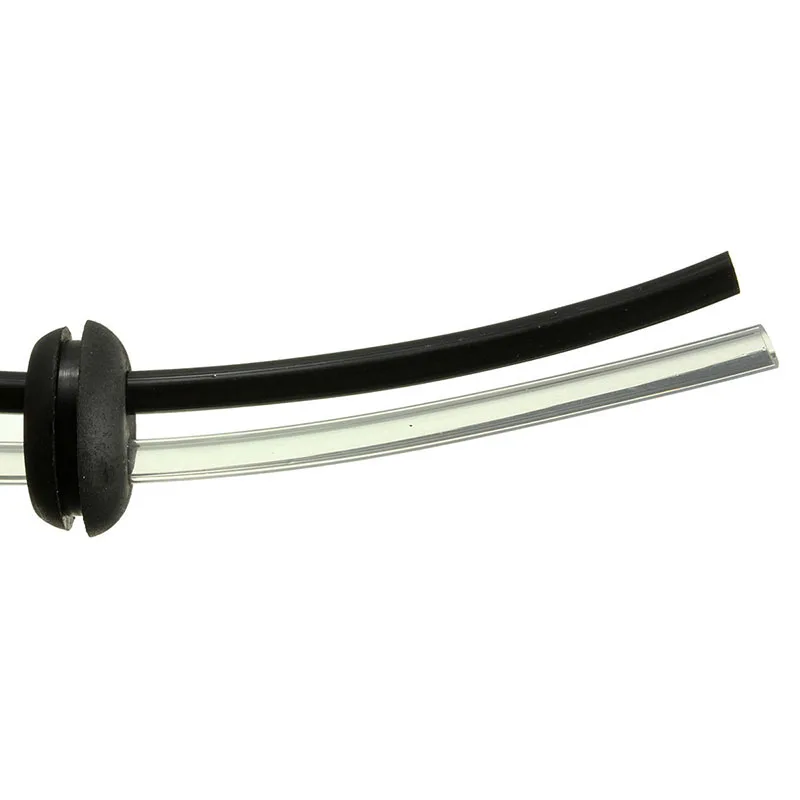 Petrol Filter with Pipe Hose for Trimmer Brush Cutter Chainsaw 25mm Grommet Diameter 100mm/160mm Return Pipe Length