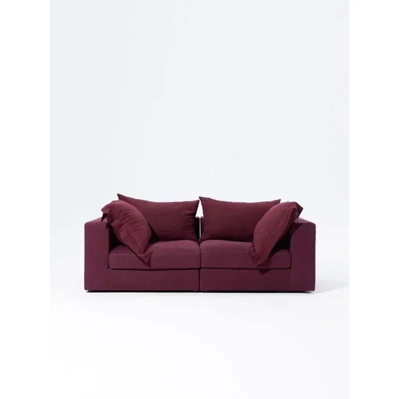Natural linen sofa 2-4 people Italian sand