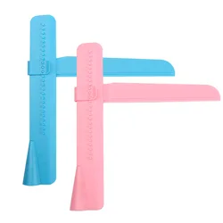 Cake leveler plastic adjustable height cream flip sugar scraper wiper baking cake surface treatment tool