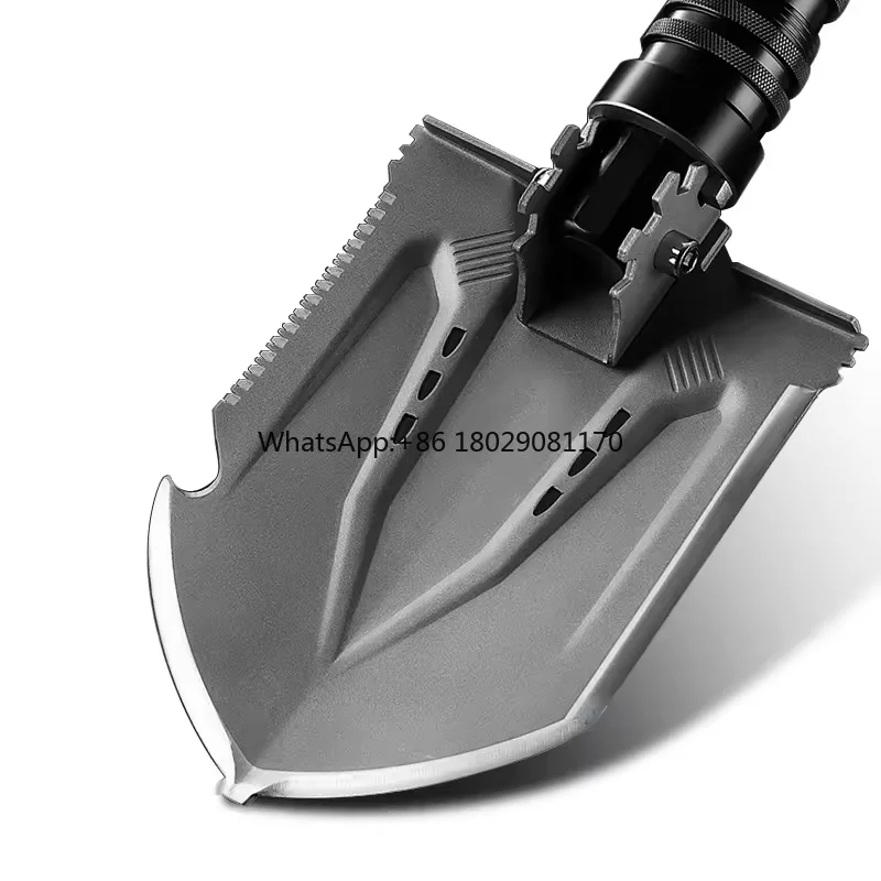 

Multifunctional Folding Shovel Heavy Duty Camping Accessories Tactical Shovel For Survival Outdoor