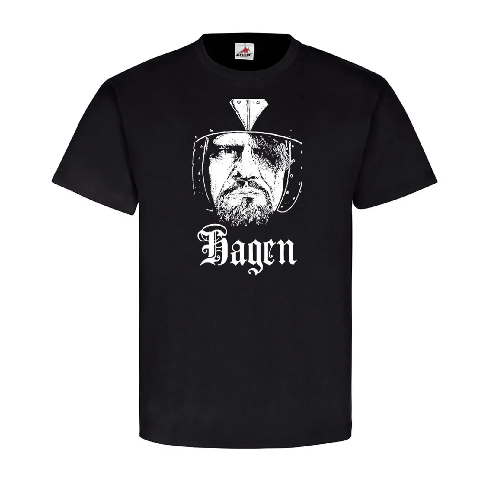 Hagen Nibelungensage Nibelungen von Tronege Mythos Ritter T Shirt 18373 vintage Washed Casual Stylish streetwear Unisex