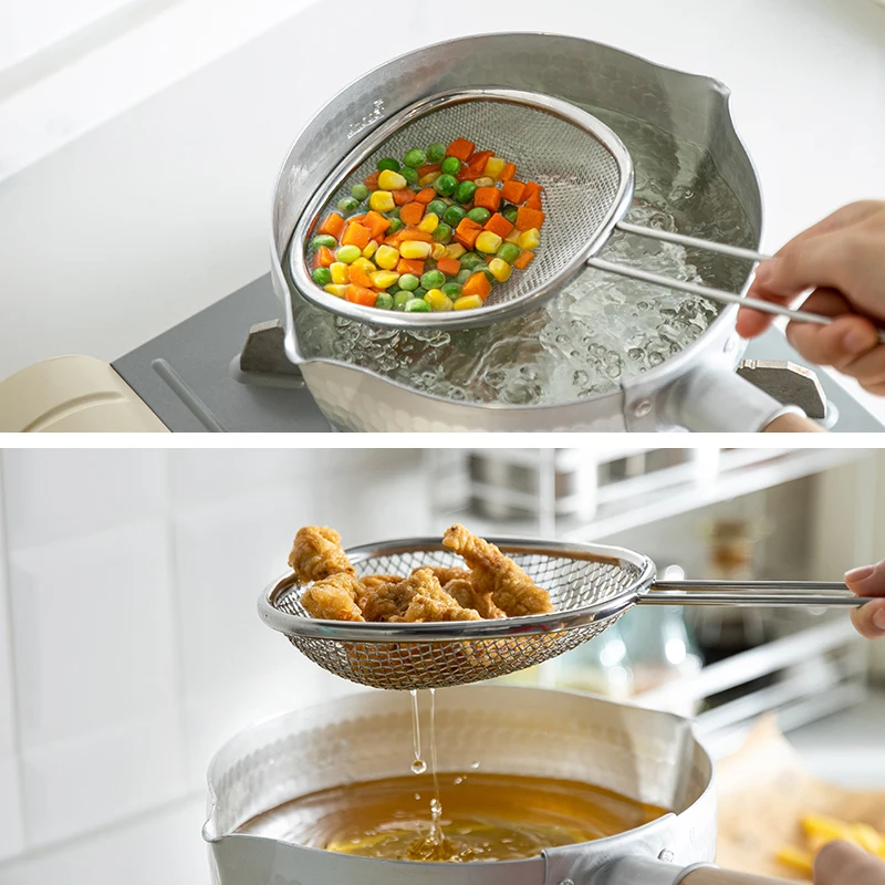 

SHIMOYAMA Kitchen Supply Premium Quality Extra Fine Twill Mesh Stainless Steel Strainers