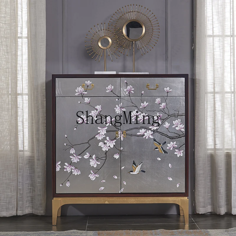 

SM new Chinese shoe cabinet entrance simple modern small apartment foyer cabinet household entrance shoe cabinet