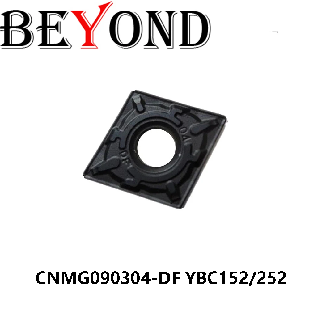 100% original CNMG090304-DF ybc152 ybc252 máquina de corte torno torneamento ferramentas carboneto inserções além 10 pces cnmg090304 df cnmg cnc