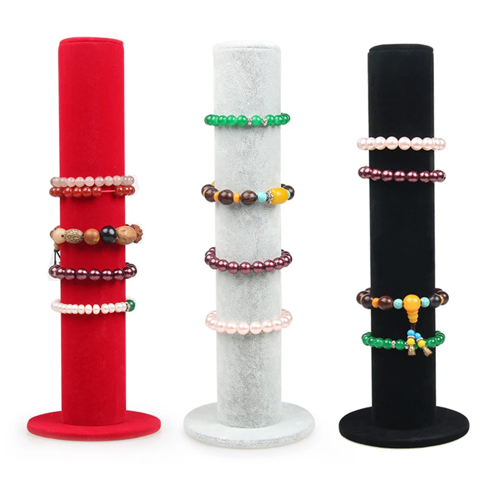 

2 шт. черная стойка для хранения ювелирных изделий, стильный держатель для браслета, подставка-органайзер для браслетов, часов, держатель для браслетов, стеллаж для выставки товаров ювелирных изделий