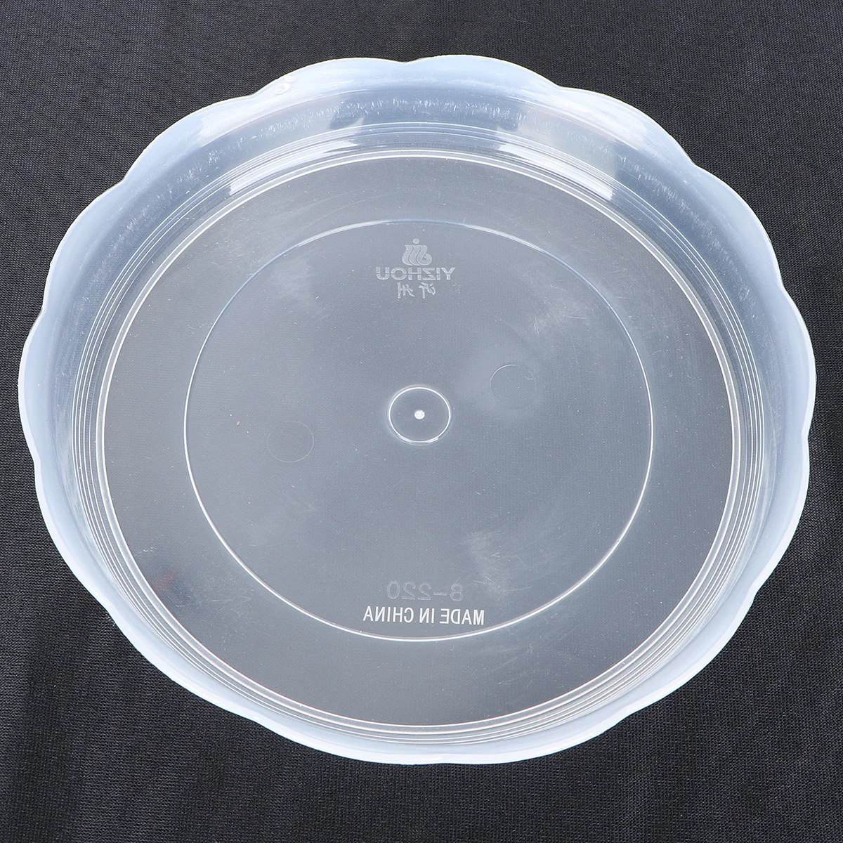 

20Pcs Plastic Round Flower Pot Tray Transparent for Bottom Support Plant Pot Saucer Drip Tray Balcony Garden 22cm