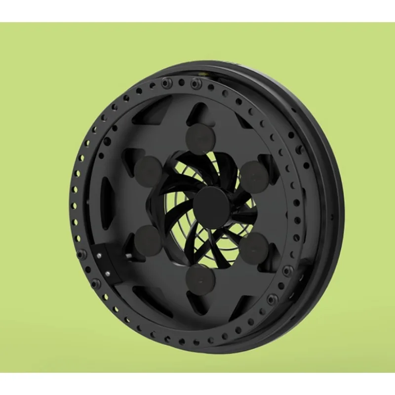 Little Black Cow Anti Telescope Main Mirror Seat Front and Rear Circles Upgraded, Modified