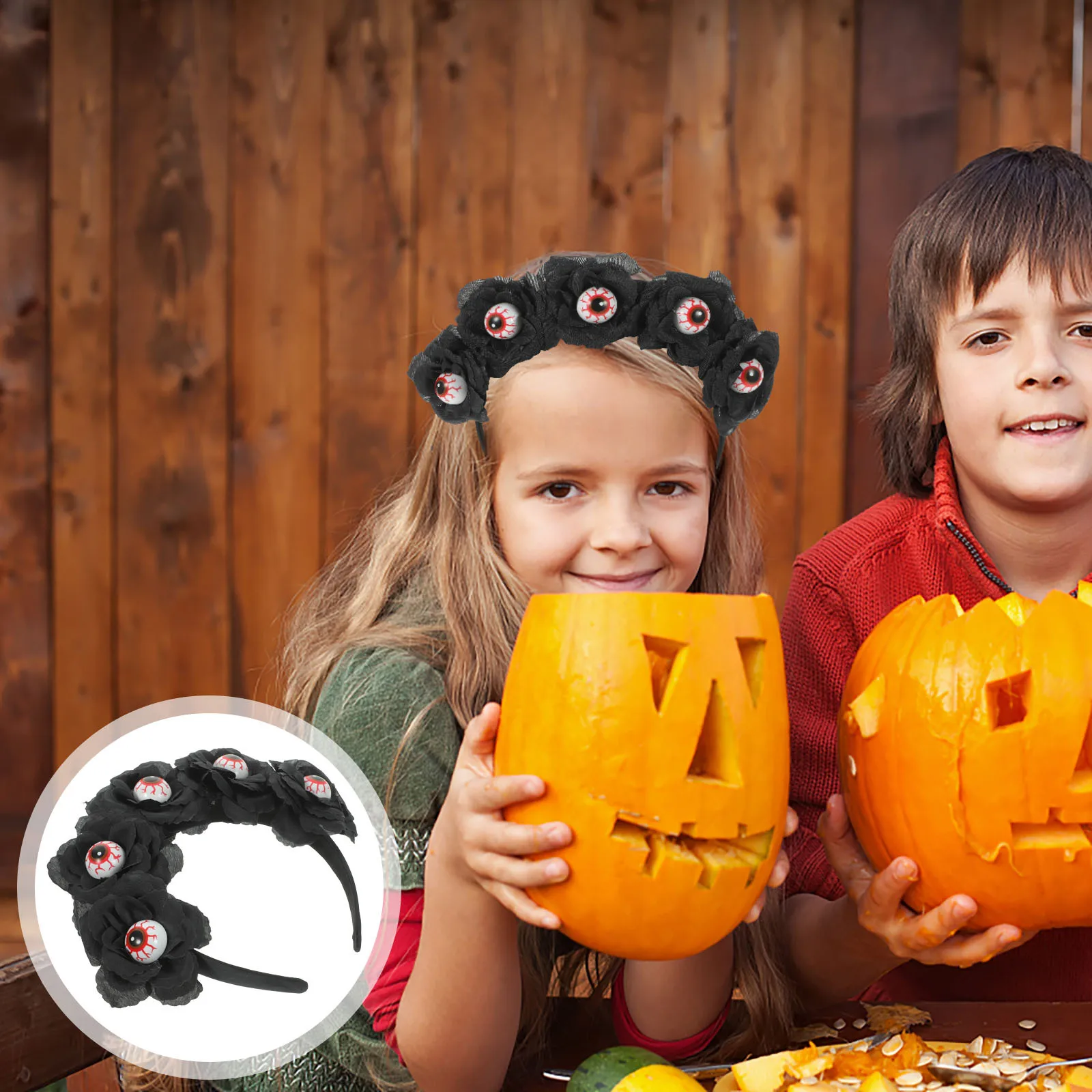 

Повязка на голову на Хэллоуин, многофункциональный головной убор, ролевые аксессуары для волос на Хэллоуин для женщин, обруч для волос, косплей