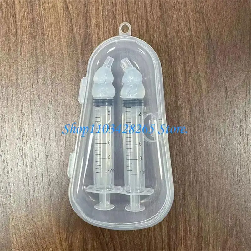 منظف ​​محاقن أنف الطفل منظف أنف الرضع من السيليكون شفاط أنف الطفل سهل الاستخدام لتنظيف لطيف وآمن G2TE