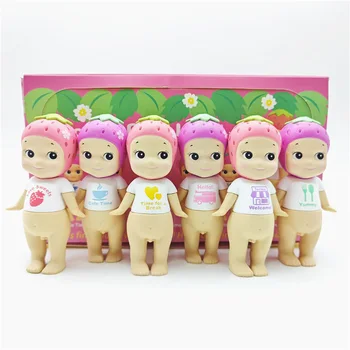 Sonny Angel Seoul Series Blind Box Anime Figuren Ornamenten Aardbei Poppen Fans Kinderen Kerst Verjaardagscadeau Speelgoed