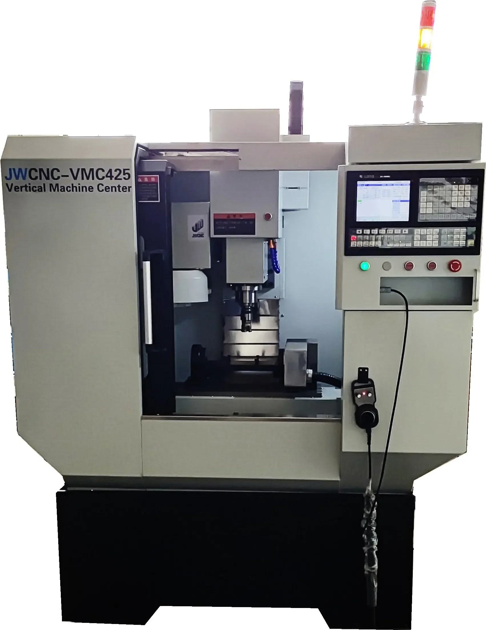 For VMC 425 Cnc Milling Machine Aluminum Steel Bt30 Spindle Mini Mill 12 Tools ATC Factory Manufacture Price Wood Router