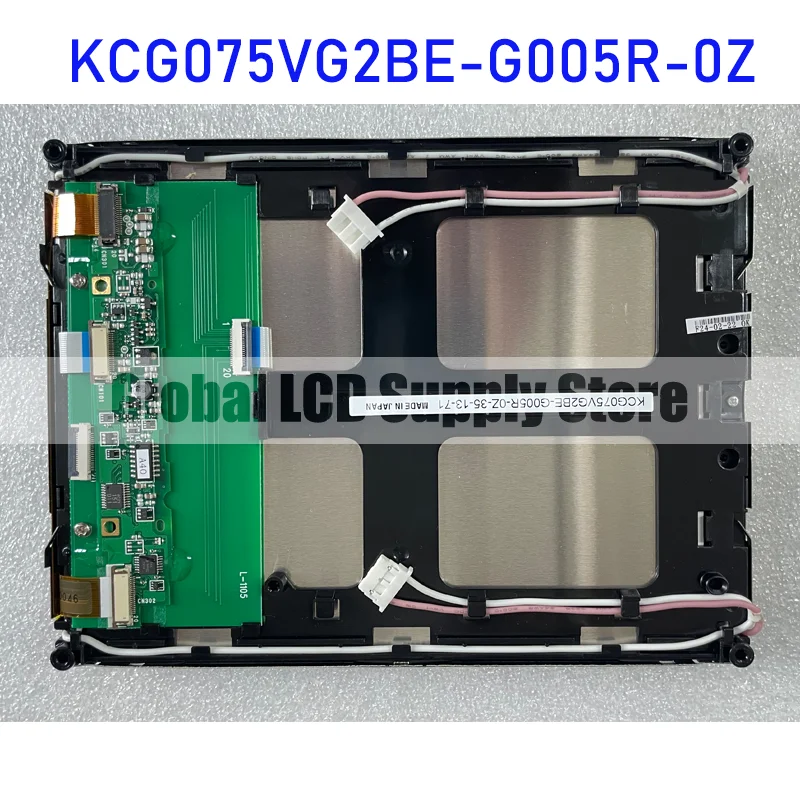 

KCG075VG2BE-G005R-0Z 7.5 Inch Original LCD Display Screen Panel for KYOCERA Brand New Fast Shipping 100% Tested