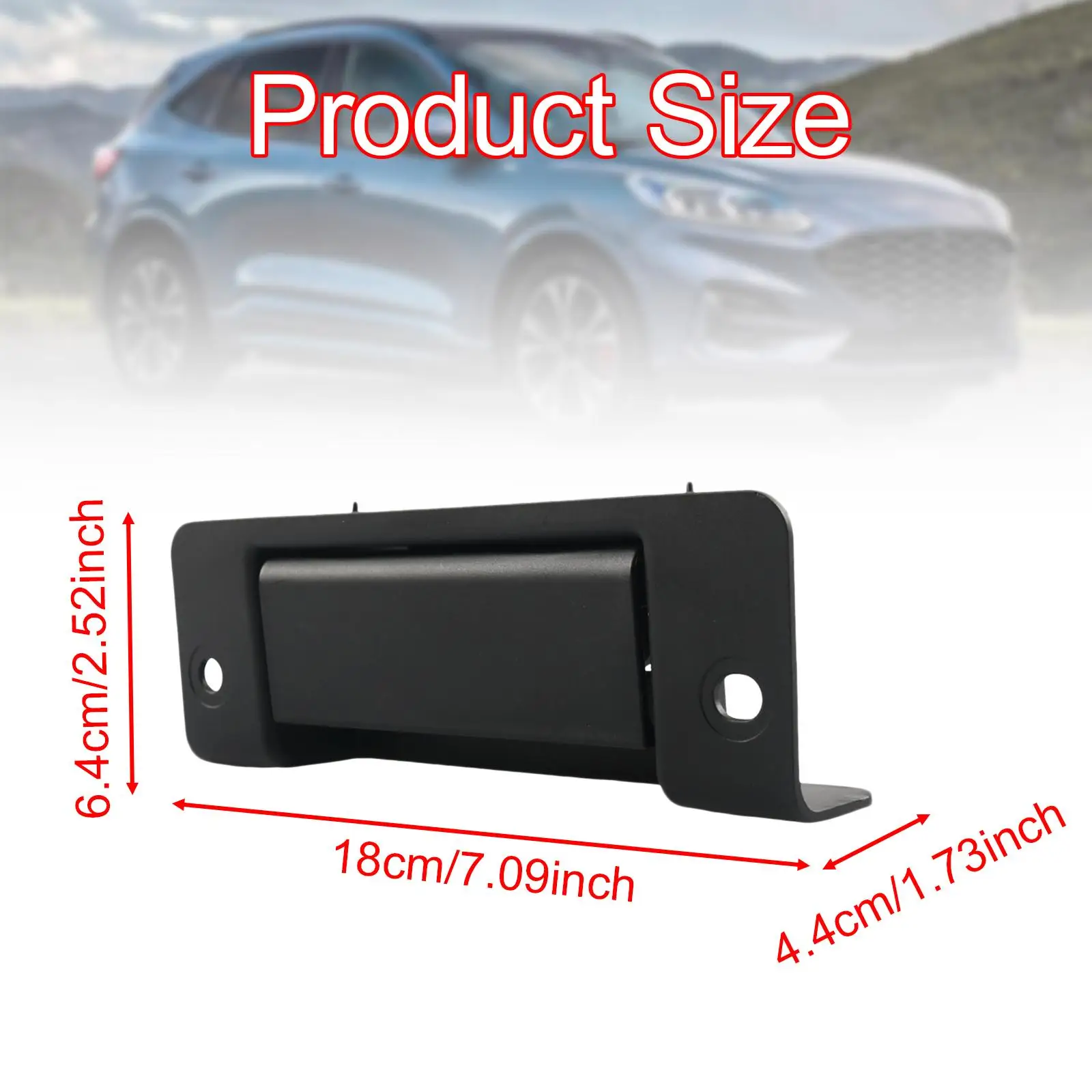 Achterklephandgreep Zwart 1494102, voor Ford Transit MK6 2000-2006 Auto