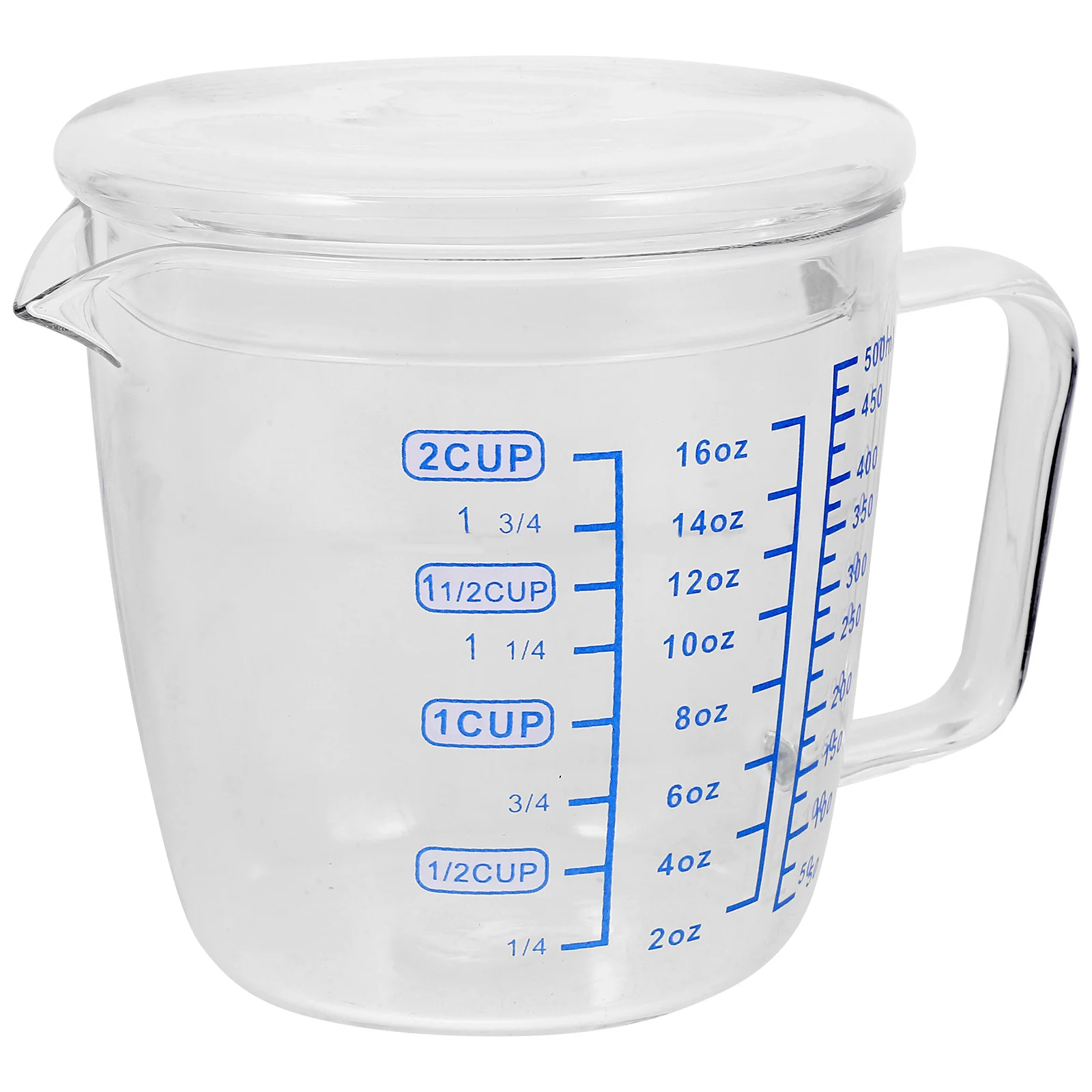 

1Pcs Transparent Glass Measuring Cup 250ml Heat Resistant Microwave Baking Kitchen Measure Tool Home Measuring Cup