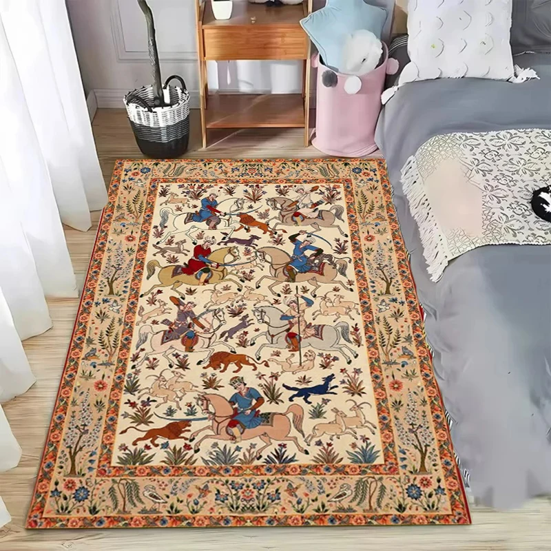 Alfombra con estampado de esce - Hunting Outdoor Christmas Decorations reseña y precio