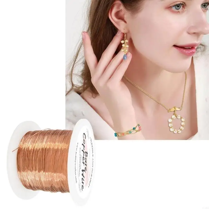 

Медная проволока для рукоделия для лепки и моделирования цветов. Гибкая однотонная прочная проволока для бисероплетения для и