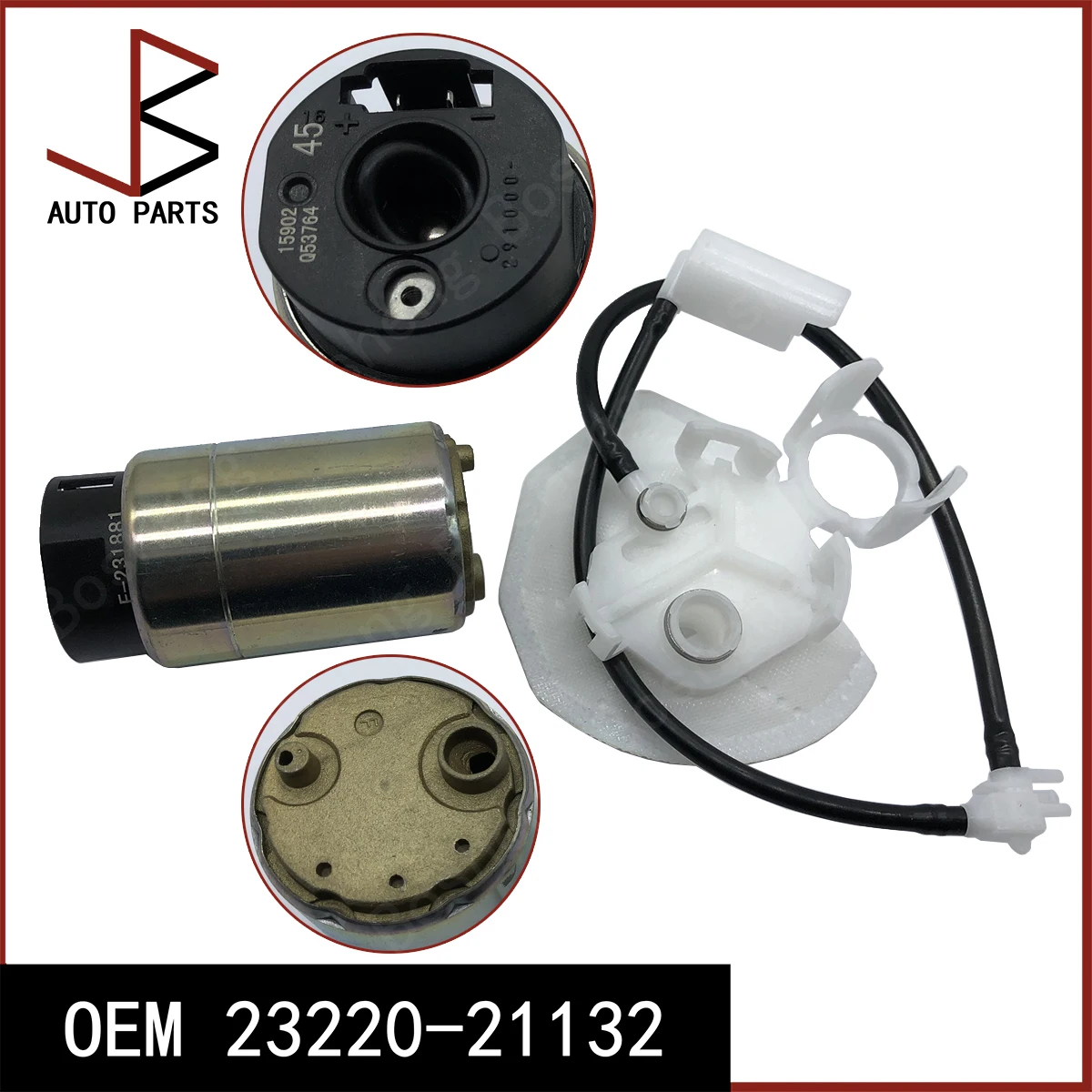 

New Fuel Pump for TOYOTA COROLLA Saloon 13-21 06-18 OEM 23220-21132 2322021132 23220 21132 291000-0980 2910000980 291000 0980