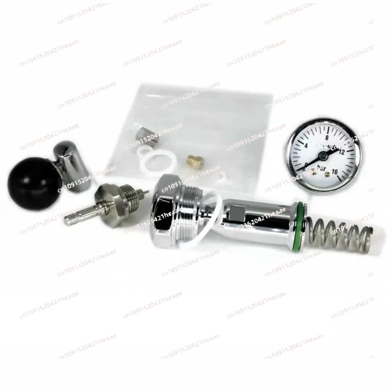 

Suitable forE61coffee machine change pressure needle type flow limit valve dial lever pressure gauge Rocket R58 Aibo