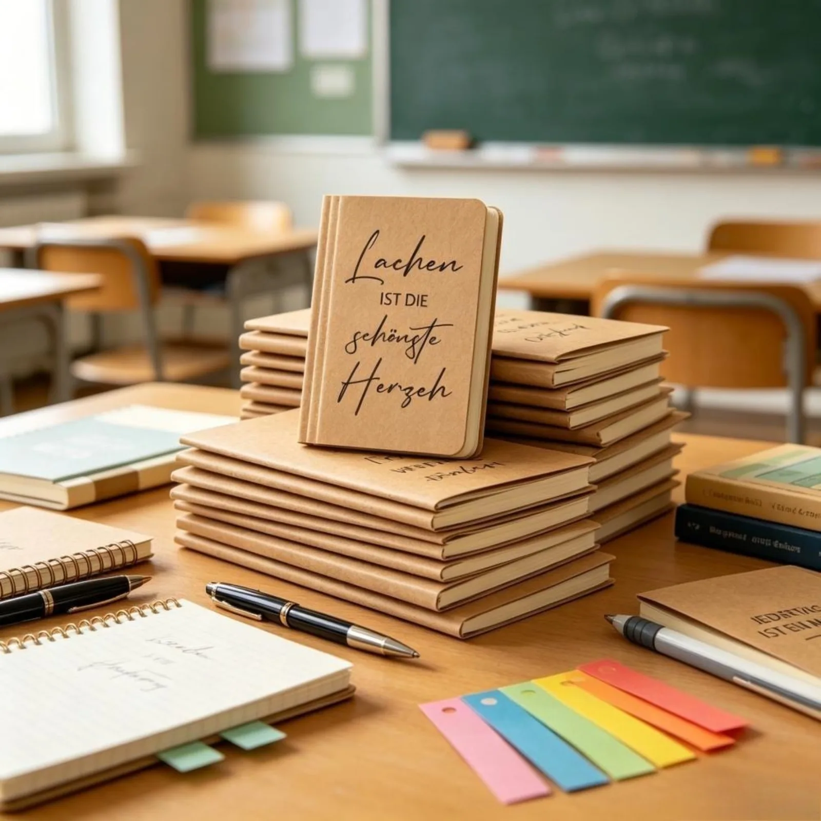 30 Mini-Spiralnotizbücher-Set mit 10 verschiedenen motivierenden Sprüchen …