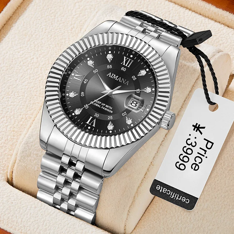 ساعة ايمانا مصممة بشكل أنيق للارتداء اليومي مناسبة للرجال والنساء