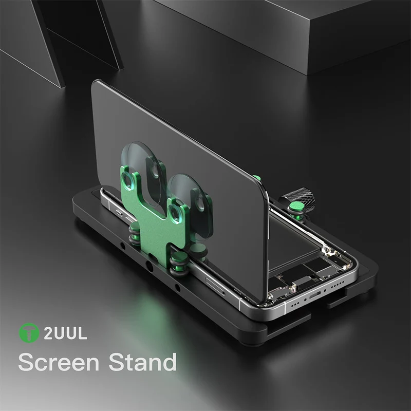 2UUL Universal Screen Fixing Repair Fixture for Cellphone Repair BH05  Side Hanging Back Cover LCD Screen Removal Stand