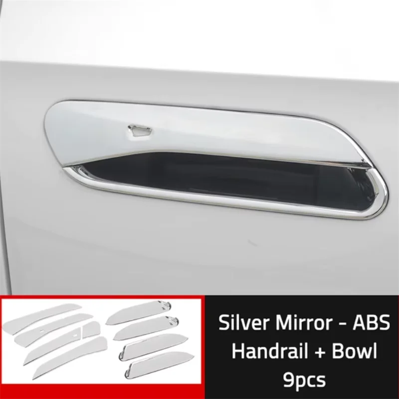 اكسسوارات السيارات الخارجية لشركة فولكس فاجن فولكس فاجن ID.4 ID.6 ID4 ID6 2021 2022 2023 مقبض باب السيارة الصيد غطاء تغليف الحماية #5