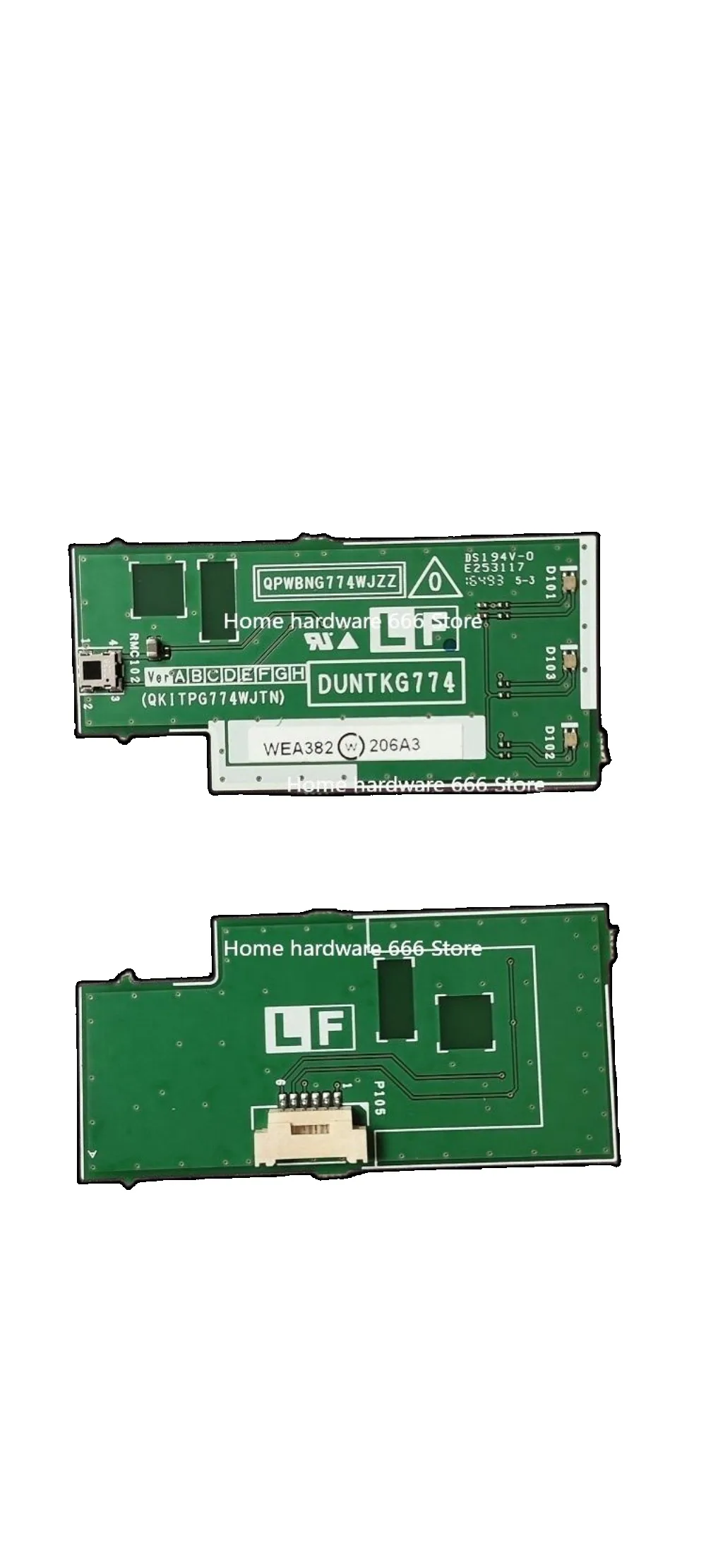 

LCD-60TX85A 70TX85A Инфракрасная приемная плата дистанционного управления DUNTKG774