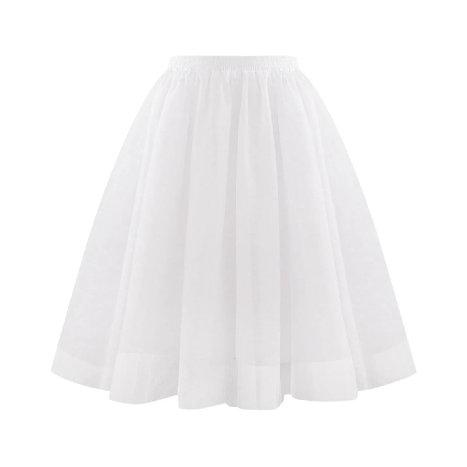 Women Skirt Tutu-Skirt Rainbow Puffy Dancewear Mini-Skirts Petticoat Ball-Gown Fairy Elastic Lolita Summer Muti-Colors Tulle