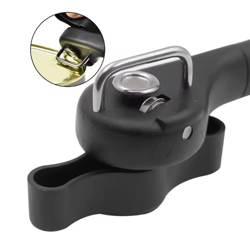 

AT19-Профессиональный кухонный металлический консервный нож с безопасной ручной боковой резкой