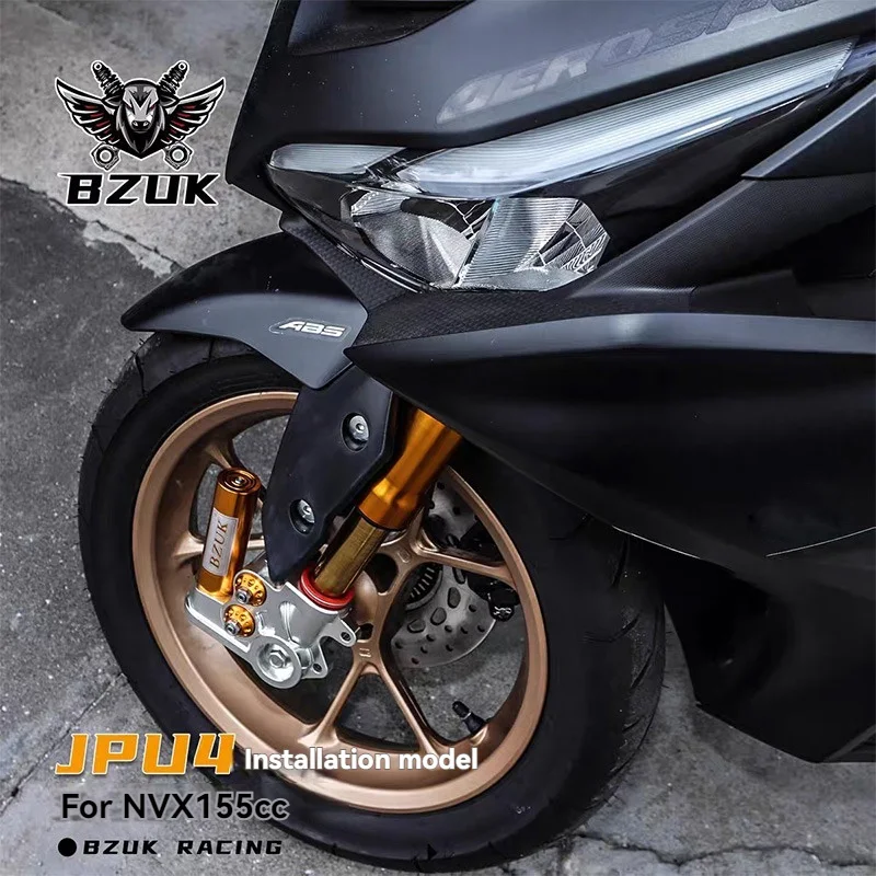 JPU4 Front Shock Absorber for Yamaha NVX155 Special Vehicle Nitrogen Cylinder Damping Straight up Suspension Shocks Motorcycle