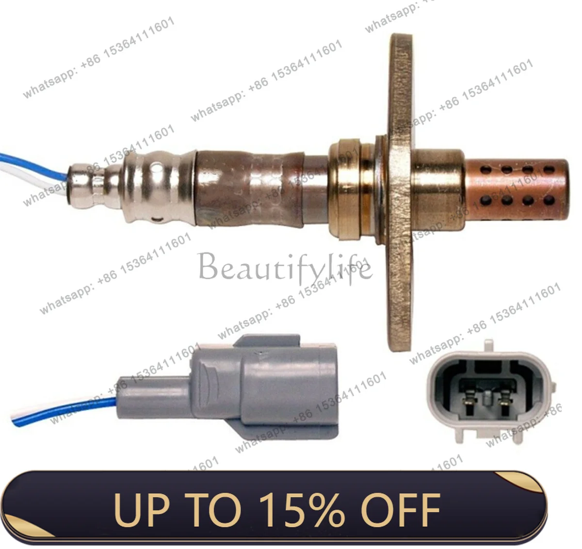 LX Applicable Oxygen Sensor 234-2052 234-2051 234-2050 2 Wire Auto Parts Motorcycle Parts