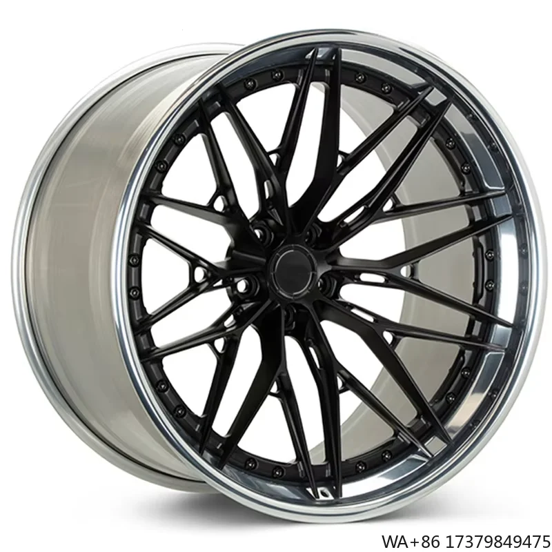 

Passenger Forged 2 Pieces Car Rim 17 18 20 21 24 26 Inch Customized Aluminum Wheels 5x114.3 5x112 5x120 5x130 for Sports Car